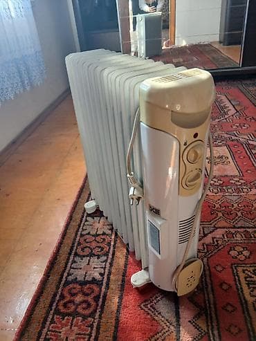 Pitiminutkalar: Yağ radiatori – elektrikli, 11 seksiyalı Xüsusiyyətlər: - Yağla — 2