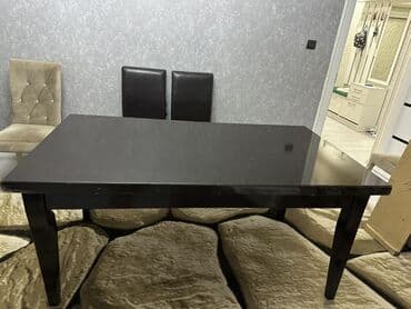 обеденный стол купить: Гостиный стол, Нераскладной, Дерево, Прямоугольный стол — 2