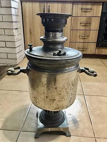sam aqaci: Köhnə samovar. Deyilənə görə qədimidir — 2