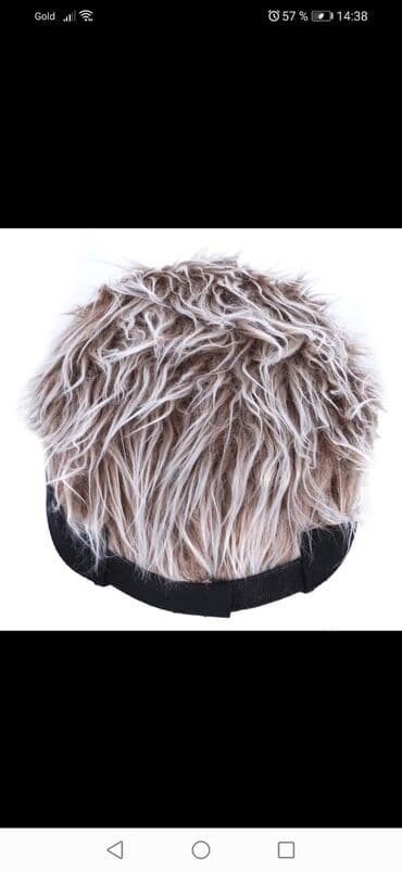 yuxuda uzuyun qasini itirmek: Бейсболка для гольфа с имитацией стиля, Кепка с волосами — 4