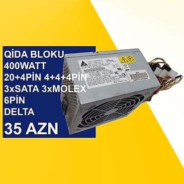 блок питания баку: Qida Blokları ⭐180Watt 80+Bronze 10pin 4pin Huntkey HK280-73PP (Yeni — 4