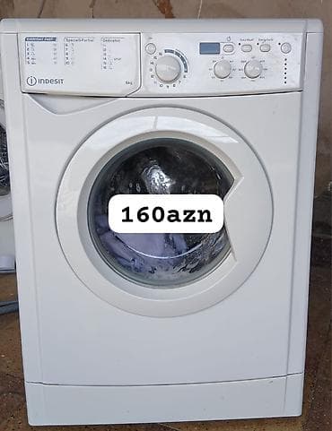 indesit: Indesit paltaryuyan maşın — ön yükləməli, 6 kq tutum. Xüsusiyyətlər — 1