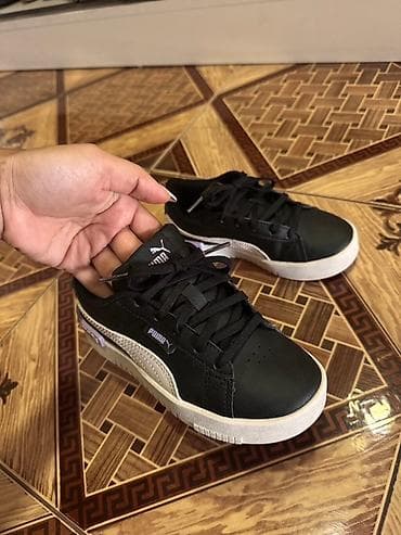 qara ketler: Rəng - Qara Krossovkalar, Puma, Ölçü: 30, Qız üçün — 4