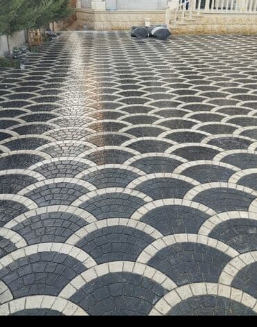 tek das: Trotuar (daş döşəmə) plitələri – geniş çeşid Məhsul: - Açıq sahələr — 35