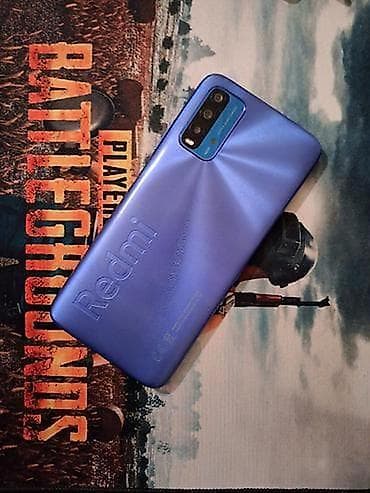 redmi pad 5: Redmi 9T, 128 GB, rəng - Mavi, Barmaq izi — 1