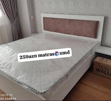 masinli kravat: İkinəfərlik, Bazasız, Ödənişli matras, Siyirməsiz, MDF — 8