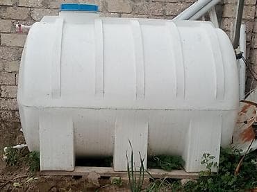 Bak, Plastik, 5000 l l, İşlənmiş, Ünvandan götürmə — 1