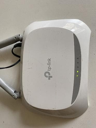 TP-Link TL-WR841N simsiz router. Tam problemsiz işləkdi