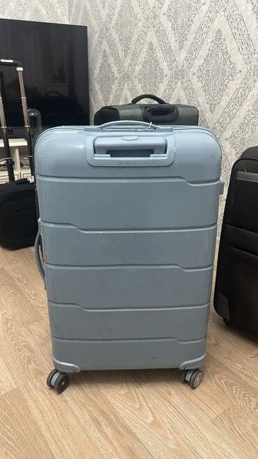 oğlan üçün çanta: Çamadan (L ölçüdür) 70 sm hündürlükdə 1 dəfə istifadə olunub əla — 3