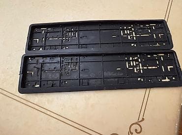 mini cross: Məhsul: Avtomobil dövlət nömrə nişanı üçün plastik çərçivələr (2 ədəd) — 3