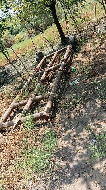 az texnika: Aqro texnika üçün ağır metal torpaq hamarlaşdırıcı/borona tipli — 1