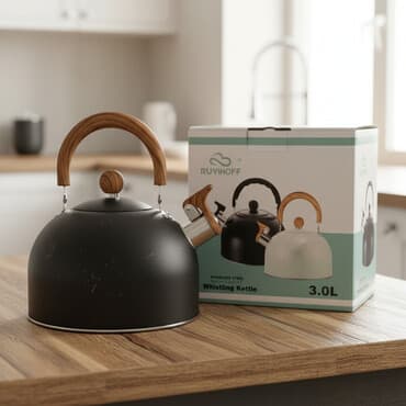 çay qaşığı: Yeni, rəng - Qara, Çaydan, Paslanmayan polad, 3 l — 1