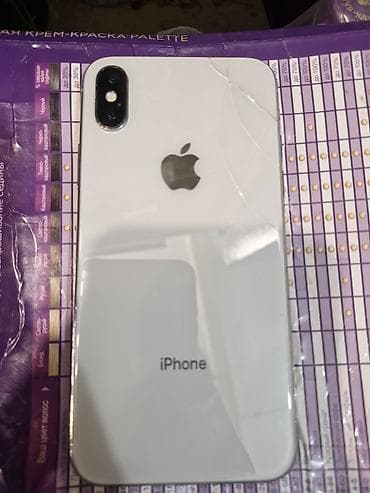 12 pro max case: IPhone X, 64 GB, Ağ, Qırıq — 2