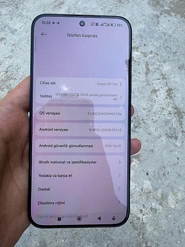 ram ddr4: Xiaomi 15 Pro, 1 TB, rəng - Qara — 6