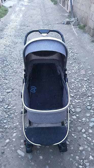 yeni model donlar: Uşaq arabası – çoxfunksiyalı beşik tipli model - Rəng: Boz (gümüşü — 2