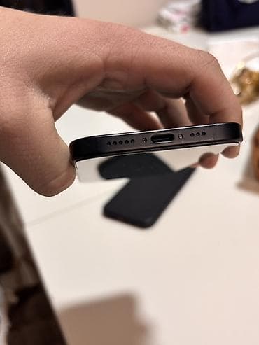 Мобильные телефоны и аксессуары: IPhone 16, 256 ГБ, Черный, Гарантия — 3