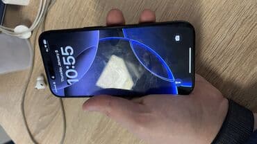 15 pro maks: IPhone 15 Pro, 128 GB, Blue Titanium, Barmaq izi, Face ID, Sənədlərlə — 8