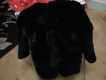 Mini: Kürk, 4XL, rəng - Qara — 9