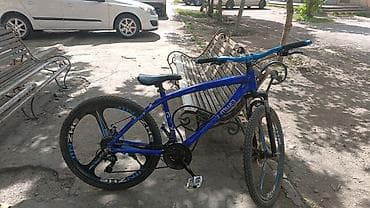 elektirikli velo: Endirdim olunacaq Dağ velosipedi – mavi rəng, yüngül alüminium tipli — 6