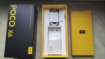 telfolar: Poco X6, 256 GB, rəng - Mavi, Barmaq izi — 4