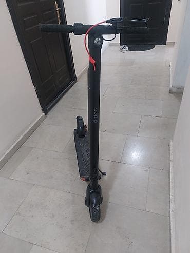 Elektrik skuter – iTeco brendi - Rəng: qara - Rulda LED displey