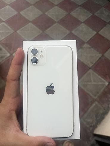 ağ qulaq: IPhone 11, 128 GB, Ağ, Face ID — 2