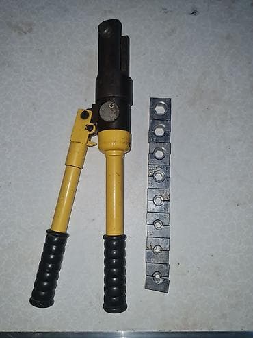 Hidravlik pres-kleşte (kabel uclarının sıxılması üçün) idealdı