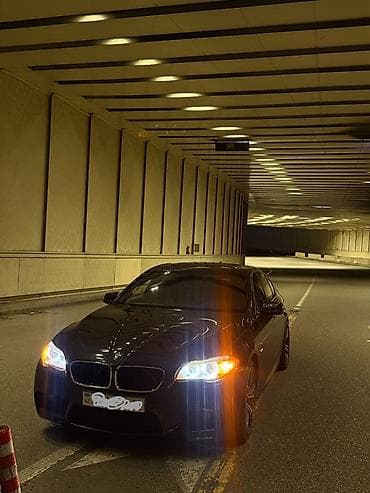ucuz bmw: BMW 5 Series (F10) sedan - Kuzov: qara rəng, 4 qapı, M-stil — 4