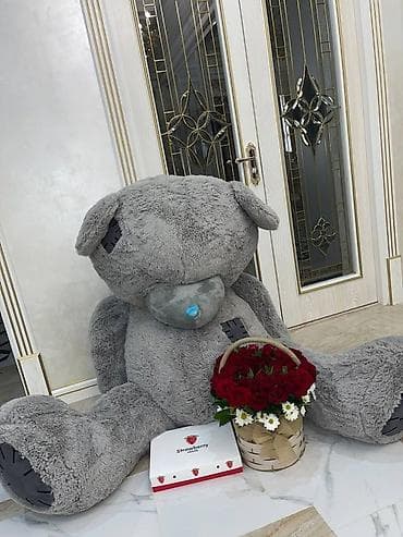 şaxta baba torbası: 1.80 sm Teddy Original Teddy🎁Bütün ölçüləri mövcuddur ❣️Ad — 1