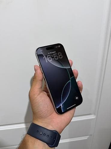 apple komputer: IPhone 16 Pro, 128 GB, White Titanium, Simsiz şarj — 2