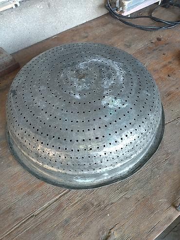 tar qabı: Gedimi. mis. komplekt sekilde. 170azn. - Material: qalay/bronz — 6