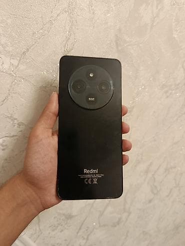 xiaomi miband: Redmi 14C, 256 ГБ, цвет - Черный, Сенсорный, Две SIM карты — 1