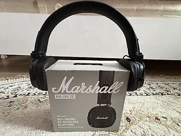 ipod touch 8: İşlənmiş Simsiz (Bluetooth) Qulaqcıqlar, Marshall, rəng - Qara — 2
