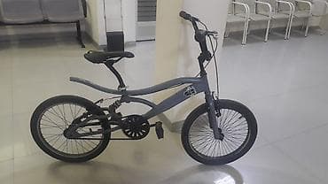 Uşaq/yeni başlayanlar üçün BMX tərzində velosiped - Rəng: boz - — 1