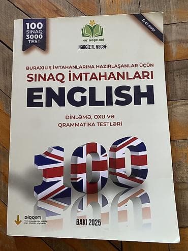 İngilis dili Testlər 11-ci sinif, 1-ci hissə — 1