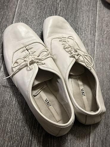 Балетки: ZARA qadın baletkaları – 37 ölçü 1) Bej tüklü baletkalar - Yumşaq — 9