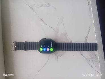 mf saat: Yeni, Smart saat, Apple, Sensor ekran, rəng - Qara — 1