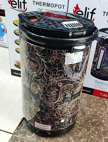 Elektrikli samovar termopot Elif 7.0 litr turk istehsali isiq — 7
