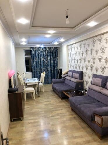 sumqayit 13 mkr: Yeni Günəşli Massiv V, 2 otaqlı, Yeni tikili, 73 kv. m — 1