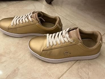 Şəxsi əşyalar: Lacoste qadın krossovkası – Carnaby Evo 118 1 SPW - Rəng: metalik — 2