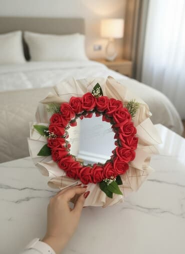 yeni il corablari: Məhsul: Gül kompozisiyaları və buketlər - Tərkib: Səthində parıltılı — 1