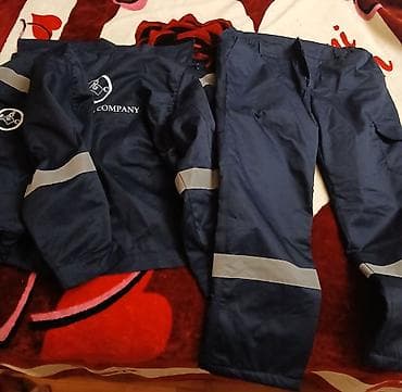 buta ev geyimləri: Məhsul: İşçi geyim dəsti - Rəng: Tünd göy - Brend/loqo: Baku Steel — 1