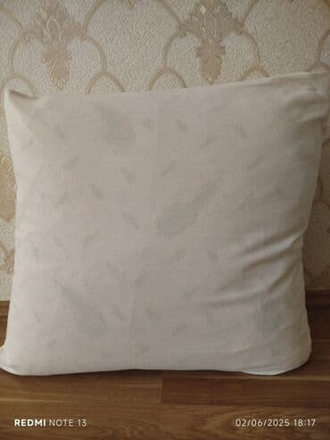 metbex perdeleri 2022: Dekorativ Yeni Sadə Lələk, tük Yastıq, Ünvandan götürmə — 1