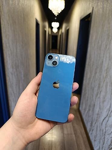 IPhone 13, 128 GB, Göy, Face ID