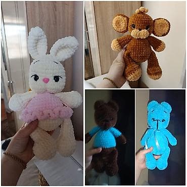 oyuncağ: Amigurumi əl işi yumşaq oyuncaqlar - Məhsul növü: Əl ilə toxunmuş — 2