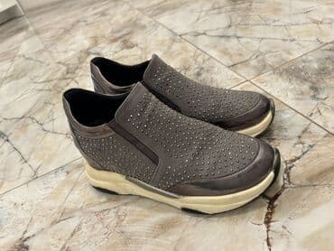 puma trinomic qadın krossovkaları: Ölçü: 40, rəng - Boz, İşlənmiş — 2