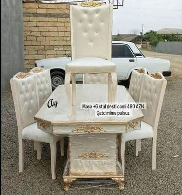 стол кухонный: Прямоугольный стол, Для гостиной, C гарантией — 1