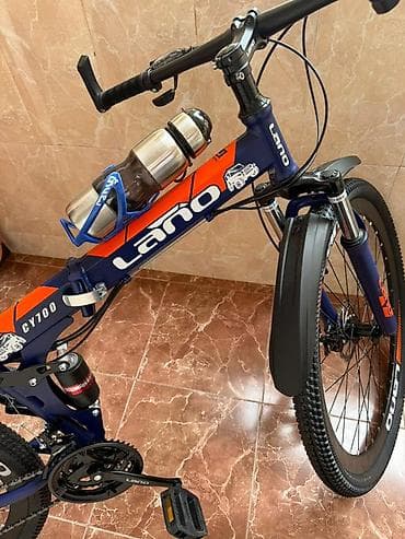 Lano CY700 dağ velosipedi - Güclü polad/alüminium qarışıq gövdə — 2
