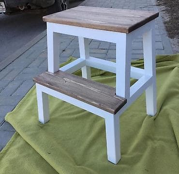 Digər alətlər: Mətbəx üçün pilləkən. Keyfiyyətli şam ağacından istifadə olunaraq — 1