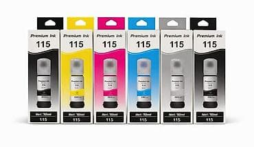 3 birinde printer: Premium Ink kraskalar – müxtəlif printer seriyaları üçün uyğun rəngli — 9